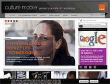 Tablet Screenshot of culturemobile.net